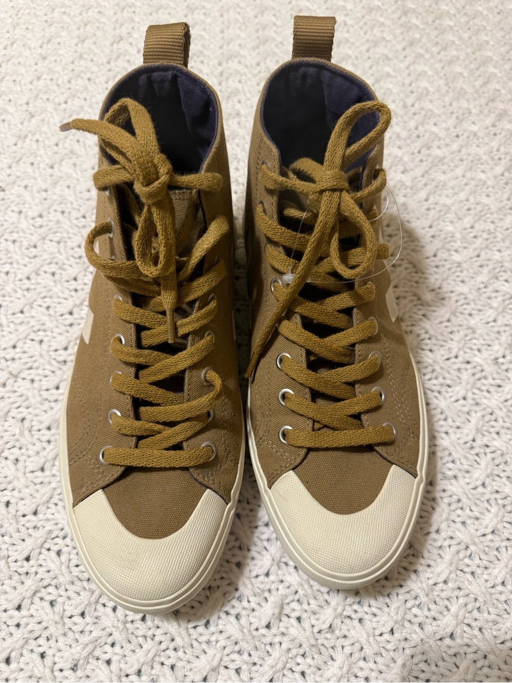 Veja Wata Li Ripstop High Top Brown olive Sneakers US 8